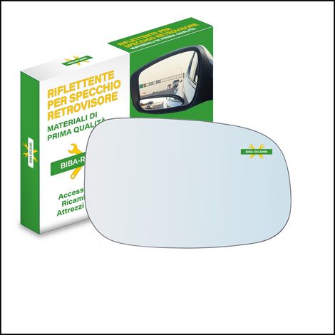Vetro specchio retrovisore lato dx-passeggero per volvo c70 ii cabrio solo dal 2