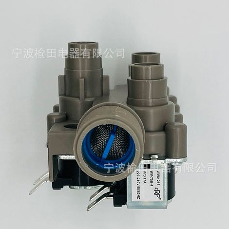 Électrovanne d'arrivée d'eau pour lave-linge WV81216 à trois têtes, vanne solénoïde FCE001A W10570268 (1/4)