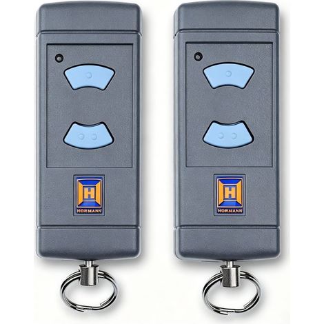 Hörmann HSE2-868 Émetteur Portatif/Télécommande pour Porte de Garage, Gris lot of 2