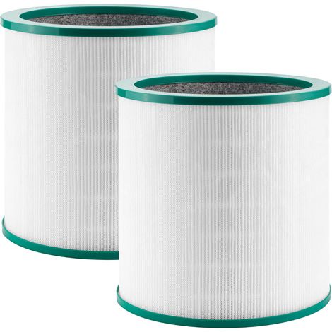 Lot de 2 filtres HEPA pour purificateur d'air Dyson TP02 Pure Cool Link TP01, TP02, TP03, AM11, BP01 (1/5)