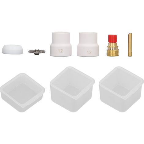 6-teiliges WIG-Schweißbrenner-Adapterset aus Kupfer und PTFE, Standardgröße, zum Austausch (1/5)
