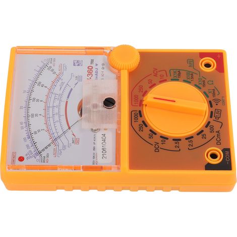 Multimeter mit hochauflösender Skala, mehreren Messbereichen, benutzerfreundlichem Design und kleinem, sicherem Zeiger (1/5)