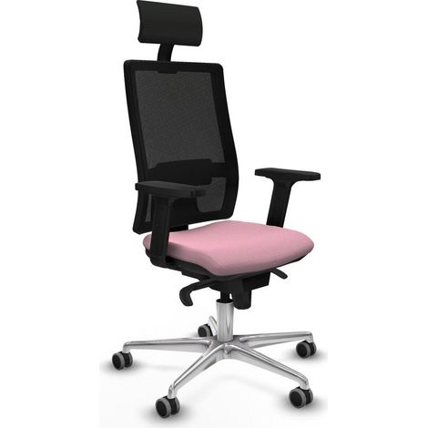 Piqueras y Crespo 2D086G1 Chaise de bureau rose ergonomique