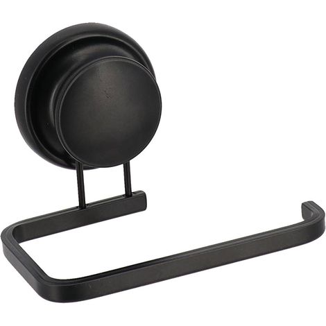 Derouleur wc in alluminio con ventosa - nero - Tendance (1/3)