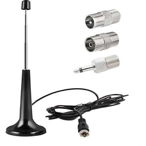 Antenne radio DAB pour systèmes Hi-Fi d'intérieur, antenne radio FM d'intérieur de 3 mètres (1/5)