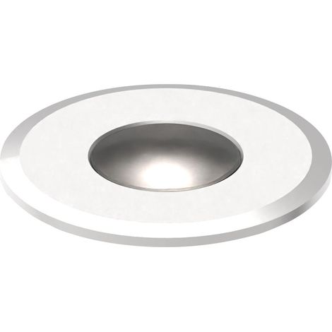 Spot seul CABOURG IP67 IK08 à encastrer au sol LED 0,9W 3000K inox 316 50000H ARIC 51953 (1/3)