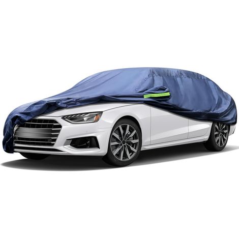 Bâche auto 10 couches étanche et anti-UV pour Audi A4 2010-2024 avec sac (1/5)