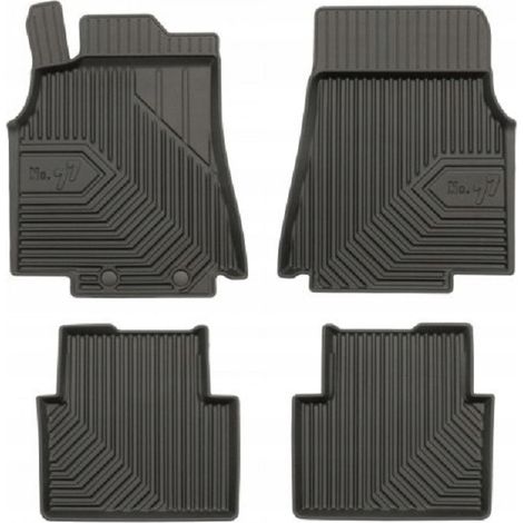 Alfombrillas para Mercedes A W169 2004-2012, alfombrillas de puerta, alfombrillas de goma para puerta, bandeja 77 (1/5)