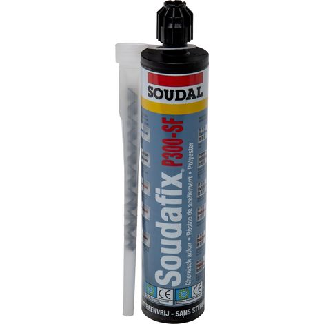 Cartouche scellement chimique 300sf Soudal