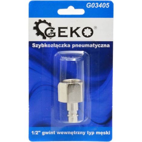 Connettore pneumatico Geko g03405 collegamento rapido tenuta (1/3)