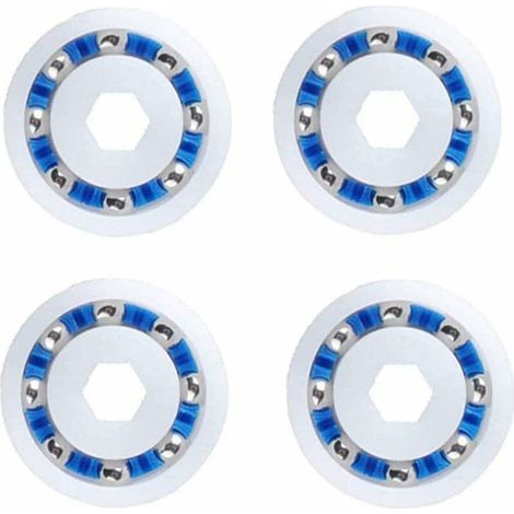 Set of 4 bearings to Balls adaptable Compatible with Wheel of Polaris 360 380 3900 Sport Robot Cleaner of Pool (equivalent to 9-100-1108) (1/5)