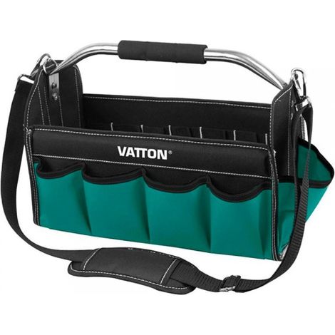 Bolsa Portaherramientas Vatton 40cm con Asa Metálica Plegable (1/3)