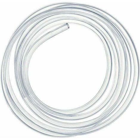Tuyau PVC - 16 x 20 mm - Transparent - Flexible - Pour Eau Potable Aquarium Carburant Air - 2 M (1/5)