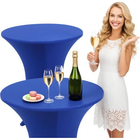 Housse de Protection pour Table Mange-Debout, 76 x 110 cm (1/5)
