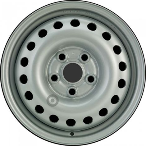 Jante tôle 15 pouces - 5 Trous - 6x15  5x112  ET55  AL57  argent