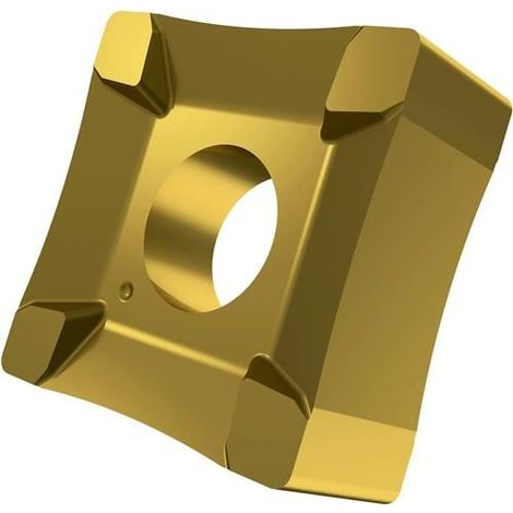Scarfing-Schneideinsatz ISO SNMX 19-R65:6640 Radius 65mm MT-CVD beschicht. Gold