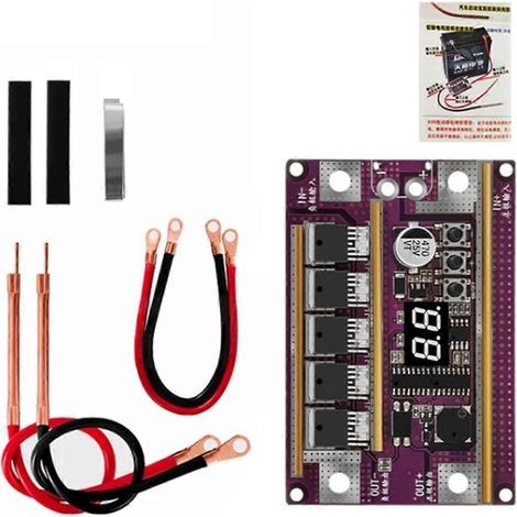 Soudeuse par points DIY, carte de commande pour machine à souder par points, 99 vitesses réglables (1/5)