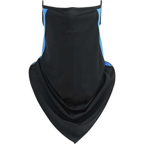 Écharpe de protection pour le cou, masque anti-poussière et protection faciale multifonctionnels, élastiques et respirantes, idéale pour le cyclisme en extérieur.