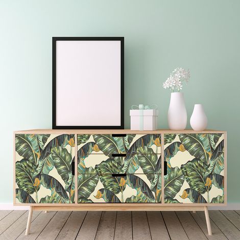 Sticker meuble tropical Maupiti 40 x 60 cm (1/5)