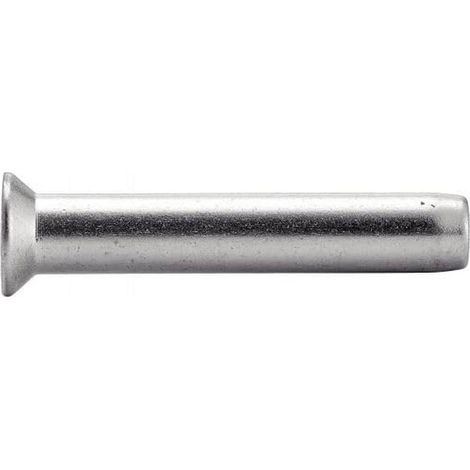 10 Terminaisons Tête Fraisée Plate à Sertir 3 mm - Inox A4 - D-Work (1/4)