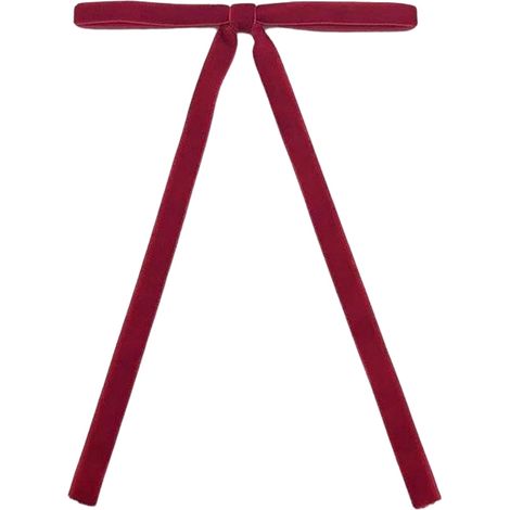 Ribbon - Velours - Décor Noël - Pour Arbre À Moulinette - Guirlande - Couronne - Cheminée - Porte - 12 Pièces (1/5)