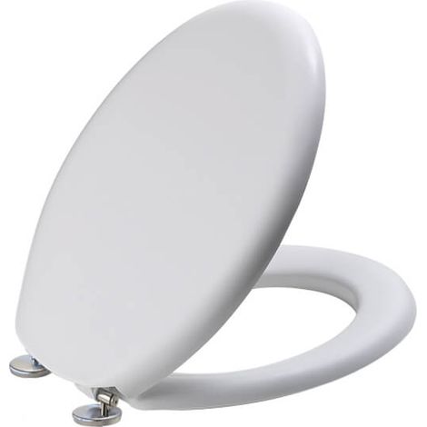 SEDILE WC TANGO BIANCO CERNIERA INOX (1/3)