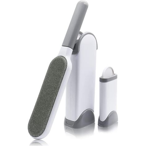 Brosse Anti Poils Animaux Chat & Chien - Brosse de Nettoyage Magique Réutilisable Enlève Poils (1/5)