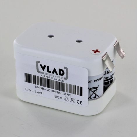 Batterie 6VTCS 7.2V 1.6Ah - Saft (134886)