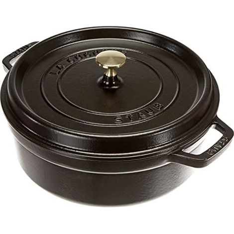 STAUB Tegame, Ghisa, Nero, 26 cm (1/4)