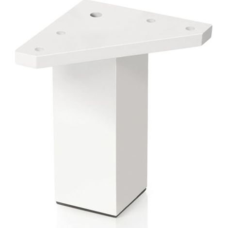 PATA MESA BLANCO ABS - 40X80 MM (1/2)