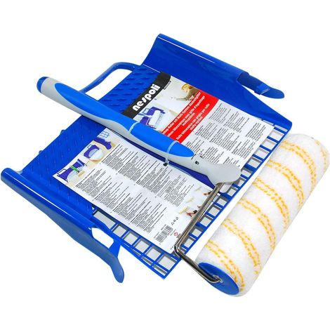Nespoli Teleskop-Farbroller-Set Soft-Touch 25 cm, 3-teilig Farbroller