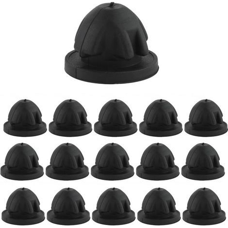 Convient aux paquets de 100 joints en caoutchouc et blocs tampons pour capots de moteur de voiture (11127614138) convient aux coussinets de pare-chocs des séries 1, 2, 3, 4, 5, 6 et 7. (1/3)