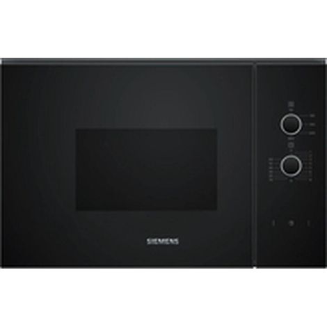 Microondas 20L 800W Siemens BF520LMA1 iQ300 Integrable Negro