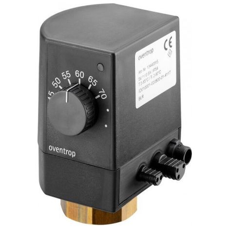 OVENTROP Actionneur pour Regudis W-HTE, avec régulation intégrée de la température de l'eau potable, 1344491