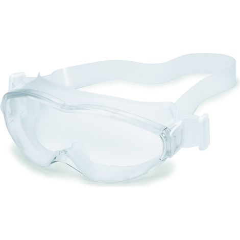 Lunettes-masque ULTRASONIC blanc - incolore - aéré - UVEX