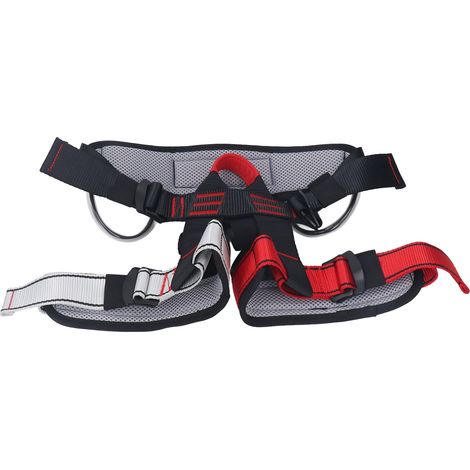 Harnais de sécurité demi-corps pour enfants, ceinture multifonction anti-chute pour escalade, descente en rappel et aventure (1/5)