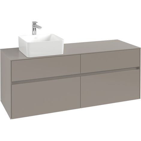 Villeroy & Boch Collaro Meuble sous-lavabo, 4 tiroirs, lavabo à (1/2)