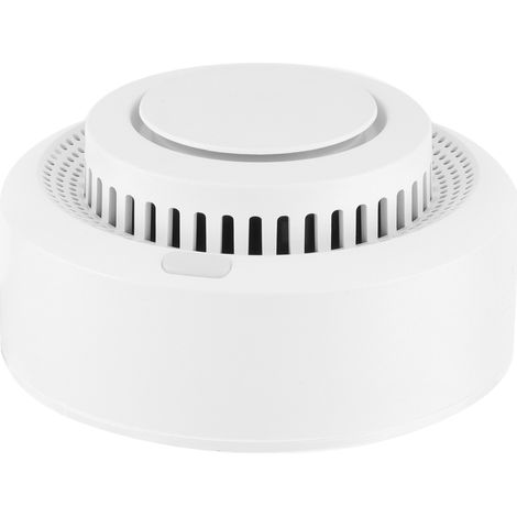 Détecteur de fumée WiFi, alarme incendie, contrôle à distance via application mobile, alarme 85 dB pour TUYA (1/5)