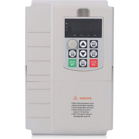 SJLERST Frequency Converter 7.5KW Motor Speed Governor Single Phase 220V Input 3 Phase 380V Output (1/5)