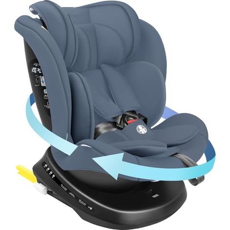 Siège auto Isofix 40-150 cm, pivotant à 360°, 0-12 kg 0-36 KG