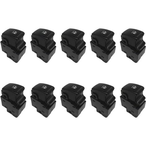 10x Elektrischer Fensterheber-Bedienschalter für Beifahrerseite 93580-2E000 für Hyundai Tucson Fensterheber (1/5)