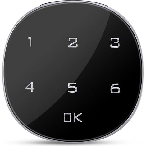 Serrure de placard sans clé avec code numérique et sécurité (1/5)