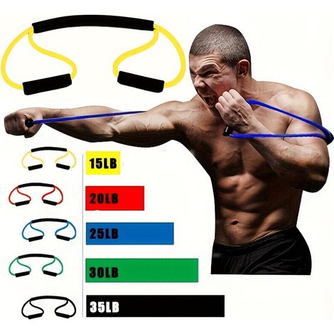 Corda di resistenza per boxe - corda di allenamento per tensione e potenza di pugno - allenamento di potenza con pugni a vuoto - elasticità - Muay Thai - Sanda (1/3)