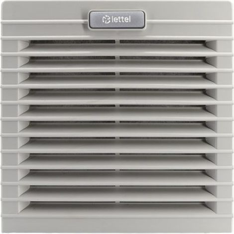 LETTEL - Grille de ventilation 150x150 et filtre pour armoire électrique - GTA-125-FF (1/2)