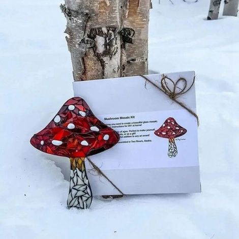Kit Mosaïque - Chaîne De Montagnes - Artisanat En Acrylique - Décoration Murale - 2 Pièces (1/5)