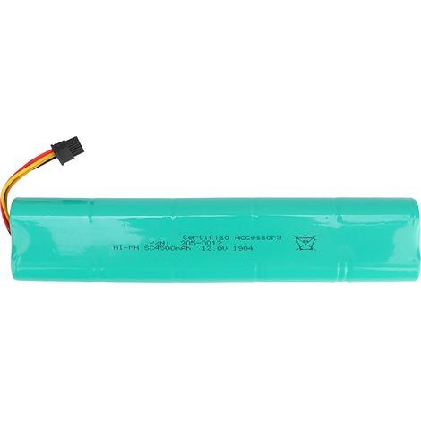 12V 4500mAh NiMH-Akku für Neato D70e D75 D80 D85, kompatibler Ersatzakku für Saugroboter, wiederaufladbarer Akku mit hoher Kapazität. (1/5)