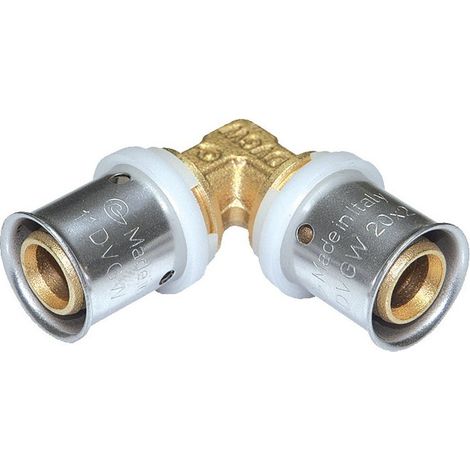 CODO CRIMPADO PARA TUBO MULTICAPA 90 TIPO H 860 52X25 32X3 - COMISA - 87.14.320