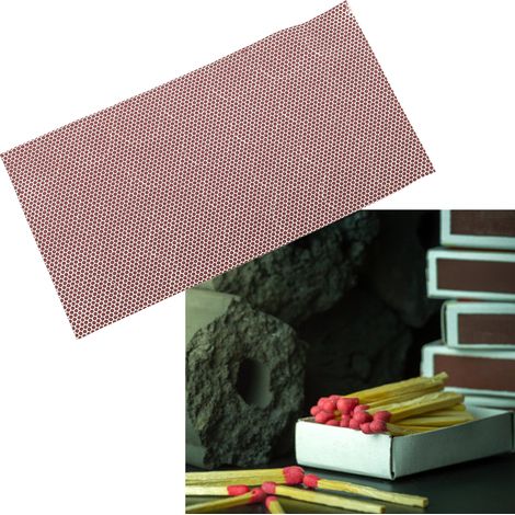 Allumettes, papier phosphorescent, pierre phosphorescente, papier d'allumage, cierge magique, paillettes de phosphore, support adhésif, cierge magique autocollant, papier phosphorescent de rechange (1/5)