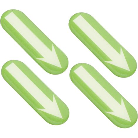 Piece Adhesive Arrow Light Up Stickers for Drivers Nighttime