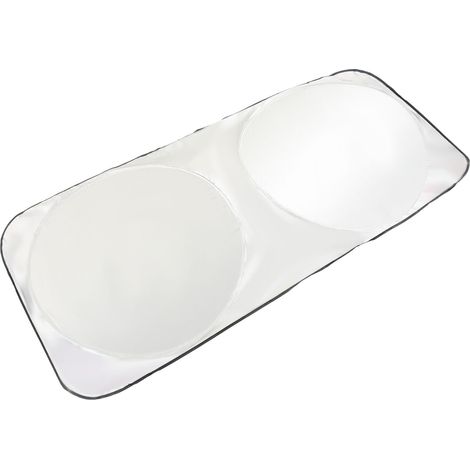 Pare-soleil pliable pour pare-brise, protection contre les UV et la chaleur, accessoire intérieur de voiture, 190 x 90 cm / 74,8 x 35,43 pouces (1/5)